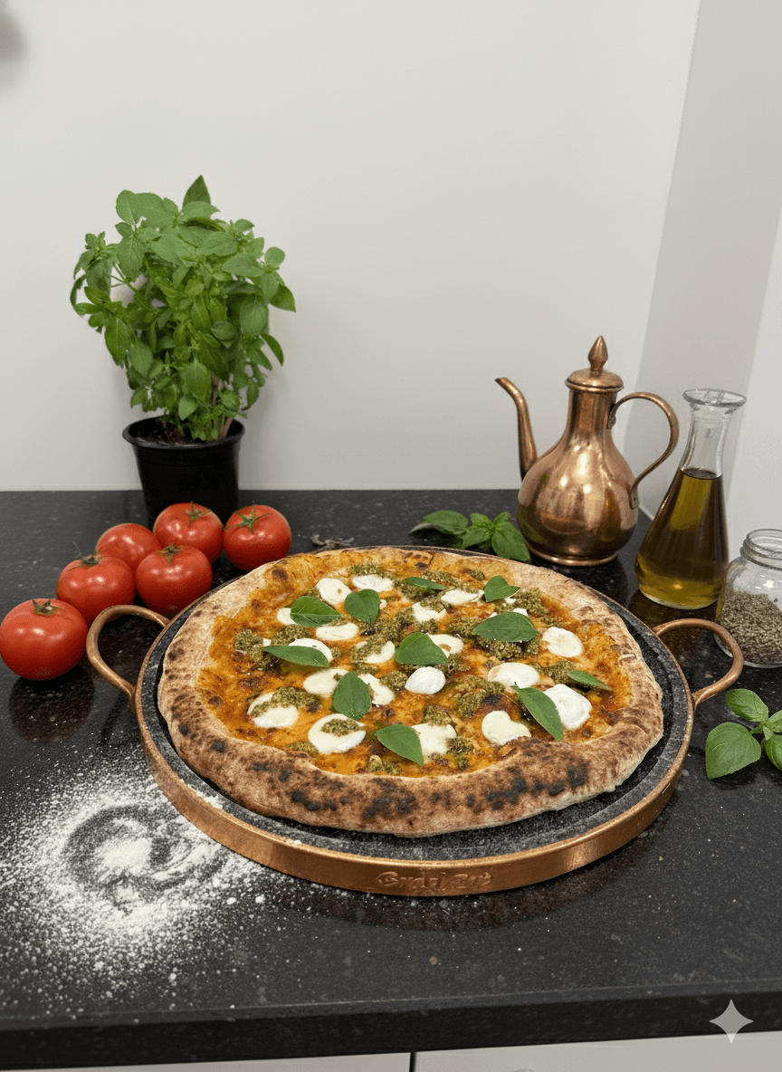 Pizza pesto